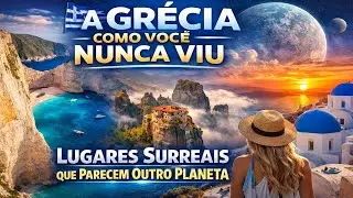 A Grécia Como Você Nunca Viu 🇬🇷 | Lugares Surreais Que Parecem Outro Planeta (4K)