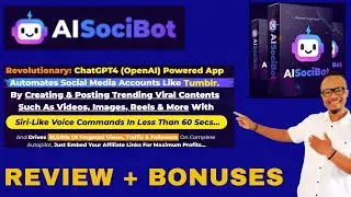 💥 AI SociBot Review | Social Media Contents Automation AI 🎁