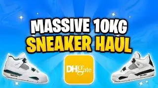 MASSIVE 10KG DHGATE SNEAKER HAUL! 📦🔥(with links)