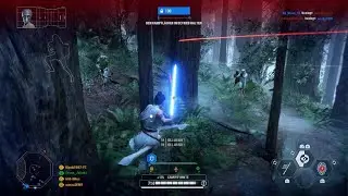 STAR WARS Battlefront II: 70 Rey Killstreak (No Commentary)