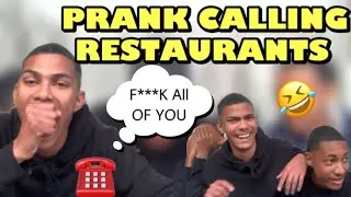 PRANK CALLING RESTAURANTS🤯|| CleanBoysWW