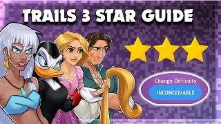 ALL TRIALS HARDEST MODE GUIDE  | Hero Concepts & Predictions | Disney Heroes: Battle Mode