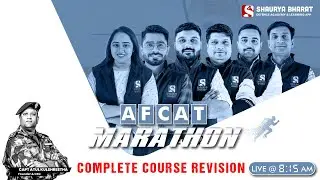 AFCAT 2022 Marathon - Complete Revision, Important Questions - AFCAT 1 2022 (Day - 4)