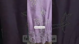 Sitara Work Customised Dress #customised #fashioniconboutique #sitarawork #dress