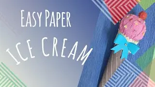 Easy Paper Ice Cream | Zane Art | Riya Fathima Haris.