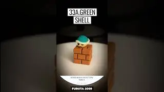 🟩 GREEN SHELL 🟩Furuta CHOCO EGG Mini Figure Super Mario Selection Pt 3 2009 #Nintendo #mario #switch