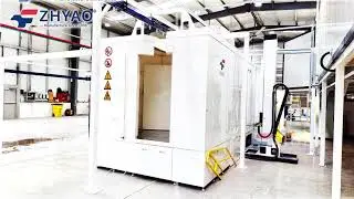 Powder Coating Line Installation in Mongolia - ZHYAO's Cold Climate Solution!#powdercoatingline