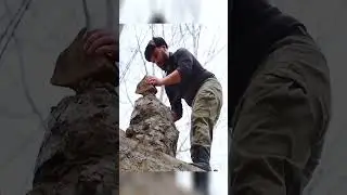 Building a Stone House part1#highlights #OMG #home #tbt #diy #gaming #shorts #dinner #art #Outdoors