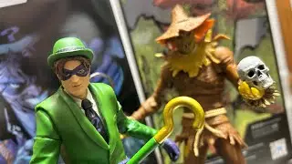 DC Multiverse McFarlene Riddler from Batman: Hush and the Classics Scarecrow review