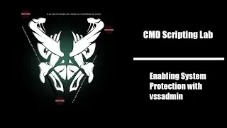 Enabling System Protection with vssadmin