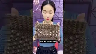⭐ Product Link in Comments ⭐Cozy Crown Elastic Knitted Headband #shorts