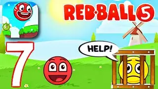 Red Ball 5 Mobile - Gameplay Walkthrough Part 7 - New Update Levels 62 to 70 (iOS, Android)