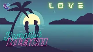 Beautiful Night At The Beach - Soft Music With Ocean Wave