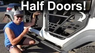 The Best Jeep Half Doors for the Price | Why I Love Them!