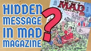 Mad Magazine Secret Message from Groo the Wanderer Creator