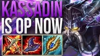 PATCH 8.17 BUFF MADE KASSADIN OP - PERFECT GAME! | KASSADIN MID GAMEPLAY | Patch 8.17 S8
