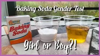 Baking Soda Gender Test | Gender Reveal