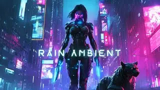 Cyberpunk Ambient Soundscape | Deep Calm Sci-Fi Atmosphere for Total Relaxation