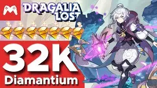 ~32,000 Diamantium vs Delphi | Fractured Futures Summon Showcase | Dragalia Lost