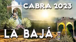 Subida y bajada de la Virgen de la Sierra en Cabra 2023