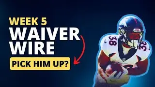 Week 5 Waiver Wire - Week 4 Game by Game - Fantasy Football 2023