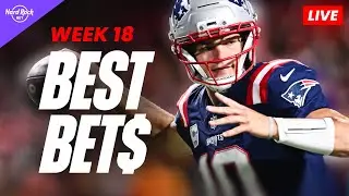 Sunday NFL Week 18 Best Bets | Expert Picks, Predictions & Player Props