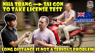 He lives 400 kilometers from the test area but still passes the lifetime A1 test!