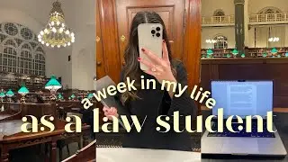Law School Diaries 📚 6am morning routine, studying, living alone in copenhagen, classes, the gym