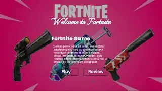 Part #1 Full Screen Automatic Image Slider Background for Website, Fortnite