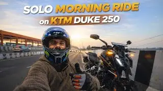 KTM Duke Solo Morning Ride 💥 | Best Morning Vibes