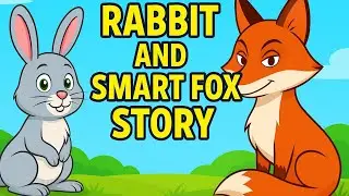 Rabbit and fox story  #dosubscribe #funny  #cartoon #happykidstv  #toddlertv