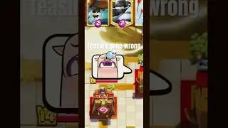 Bro teased and got MASHED 😂🔥 #EpicFail #gaming #games #gameplay #clashroyale  #broadcasterroyale