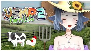 【Minecraft】beginning my farmer girl arc! #vsmp