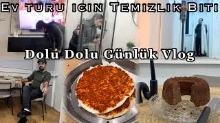 DIP K&Ouml;SE 4+1 EV TEMIZLIGI🌸LAHMACUN YAPDIK HALITLE | HALITDEN SARKI | MINI AlISVERIS | HiZLi KEK 🥧
