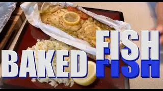 How to make Amazing baked fish in parchment Paper