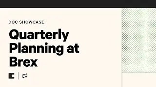 How Brex does quarterly planning that doesn't suck with Coda