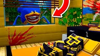 SHIN SONIC ESP&Iacute;A A MASSI EN SU CASA EN MINECRAFT 😱