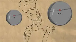 The Gravitals capture the Bug facers All Tomorrows animation