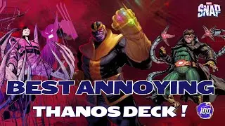 BEST ANNOYING DECK FOR META !!! | MARVEL SNAP DECK | THANOS ANTI META DESTROY