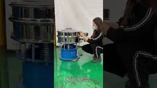 Rotary vibrating screen