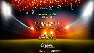 Presentación de Lotes - Feria Elite 2025 Agroganadera Pukavy