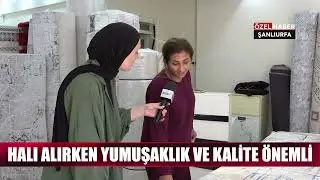 Şanlıurfa’da Halı Piyasasında Sessiz Hareketlilik