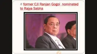 Former CJI Ranjan Gogoi nominated to Rajya Sabha