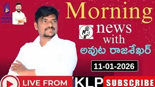 JR News Group media  is live! 11-01-2026