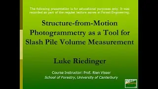 Structure-from-Motion Photogrammetry as a Tool for Slash Pile Volume Measurement