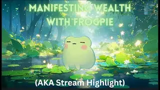 Manifesting Wealth with FrogPie - First Stream Highlights