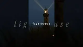 lighthouse (visual poem)