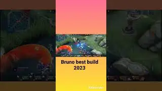 Bruno best build 2023# ml Bruno gameplay # Meniac