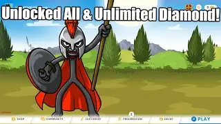 Stick War Saga Mod 💎 Unlocked All + Unlimited Diamond Gameplay!
