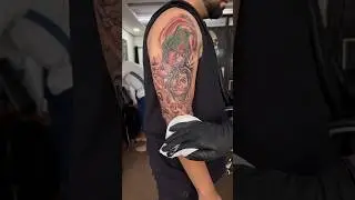 RADHA KRISHNA TATTOO KESA LGA ❤️/ #youtubeshorts #krishnastatus #krishnabhajan #radhakrishna #radhe
